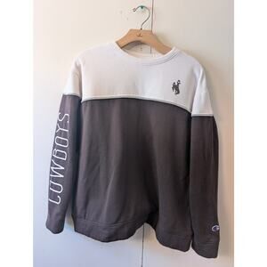 Cowboys Champion Brown and White Sweatshirt